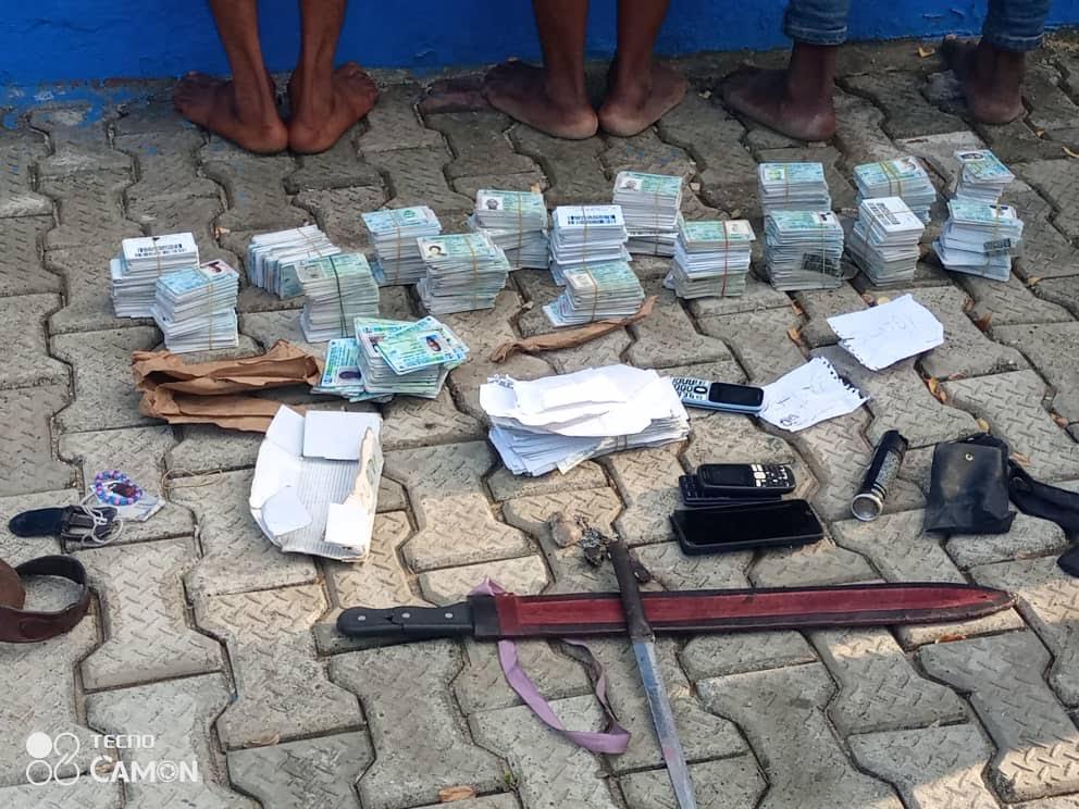 Three Arrested as Army Recovers 1,671 PVCs, Ballot Papers in Lagos Apartment