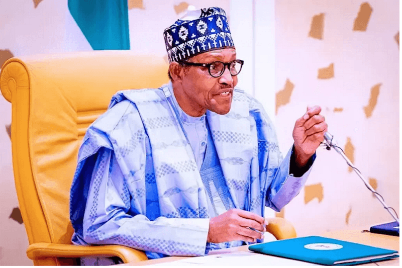 Buhari, Finishing Strong, Seeks Support for APC, Tinubu