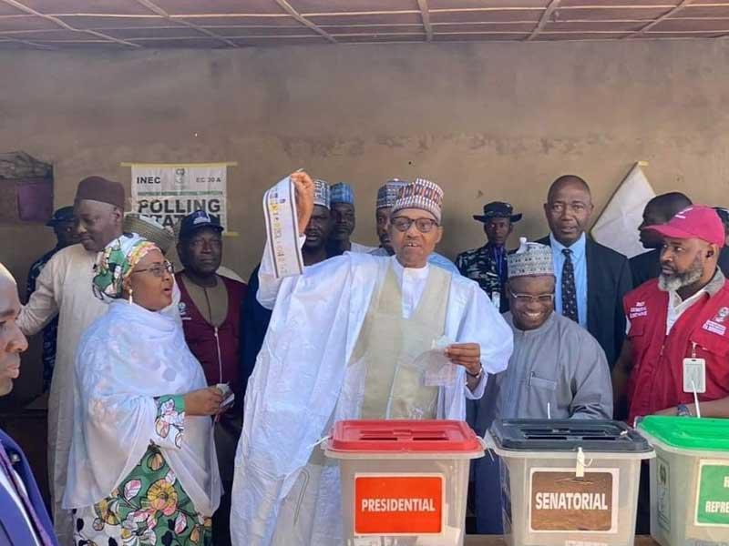 Buhari: I Voted for Tinubu