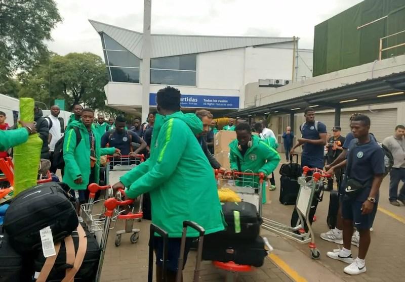 Flying Eagles Land in Buenos Aires as Bosso Insists Brazil Beatable 