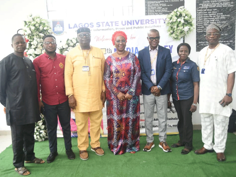 LASU Honours Journalists, as VC Calls for more Collaboration