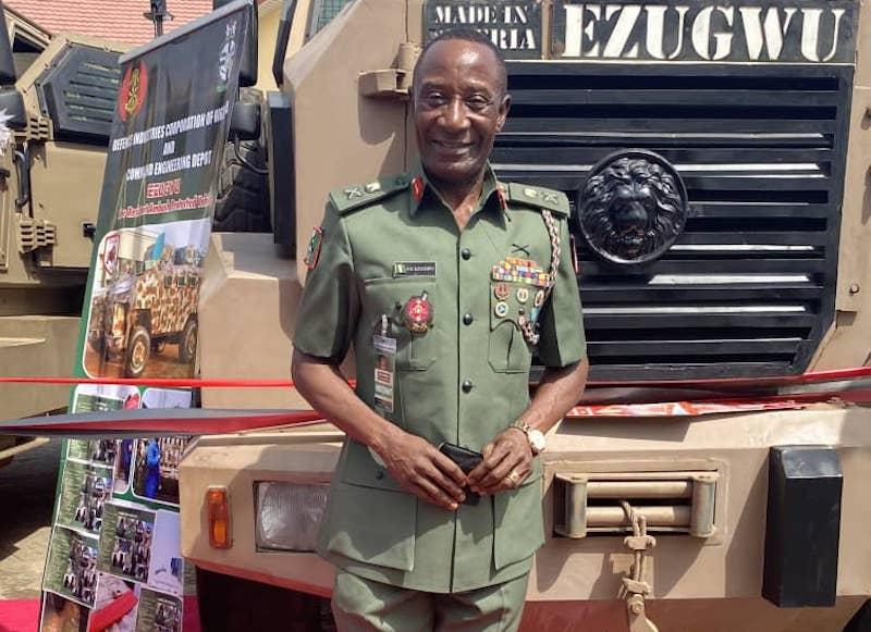 Major General Victor Ezugwu: Building  Nigeria&#8217;s First Indigenous Mine Resistant, Ambush Protected Armoured Carrier