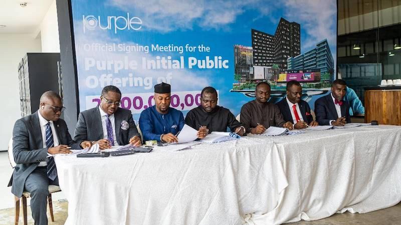 Purple Real Estate to List N10bn Initial Public Offer on NGX
