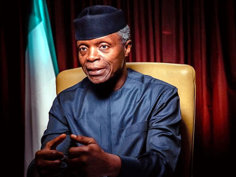 Osinbajo: Use of Gas as Transition Fuel Will Help Nation&#8217;s Development Goals