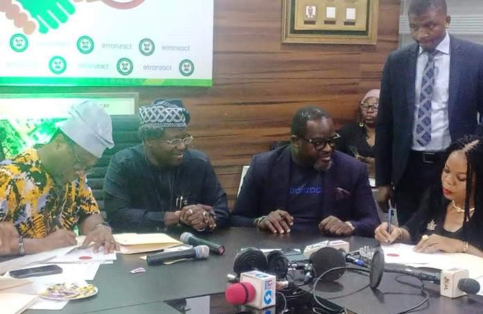 Lagos State Govt, eTransact Sign MoU on Management of Setbacks, Open Spaces