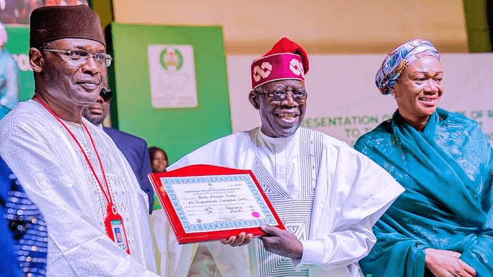 Tinubu: My Certificate of Return is Call to Duty I Can’t Ignore